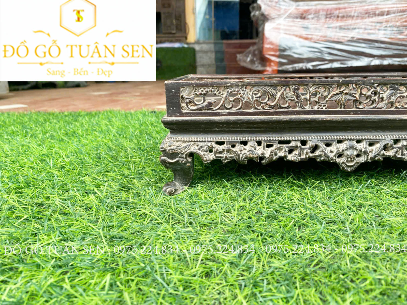 Thông tin kích thước khay trà gỗ trắc